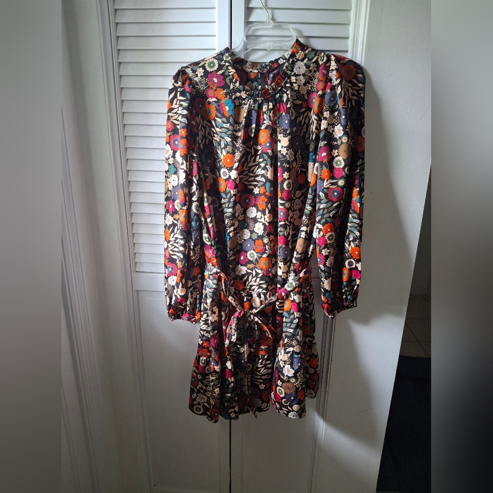 Floral Long Sleeve Dress